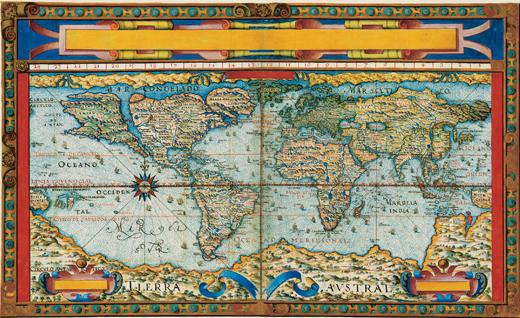 Fitxategi:Descripción de España. Mapamundia (Pedro Texeira 1634).jpg
