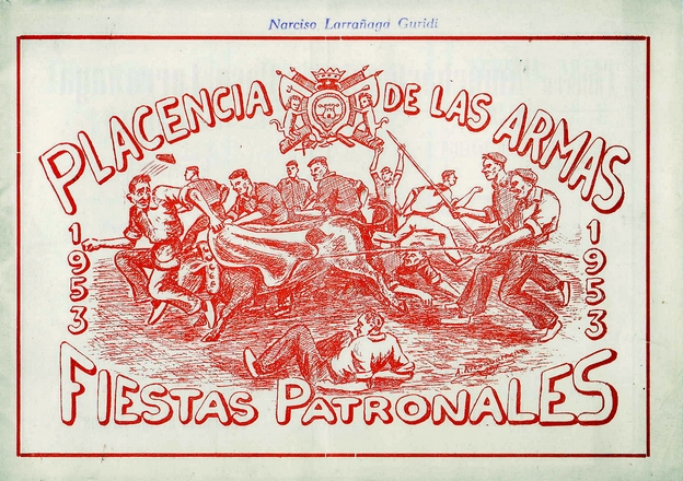 Fitxategi:Fiestas patronales (Soraluzeko Udala 1953). Azala.jpg