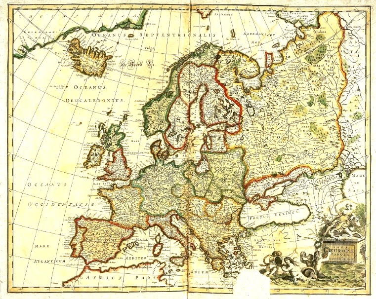 Nova Europae tabula (Ioannem de Ram 1680).jpg