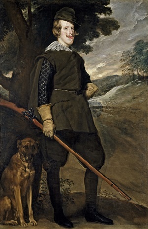 Fitxategi:Felipe IV ehiztaria 01 (Diego Velázquez 1632-1638).jpg