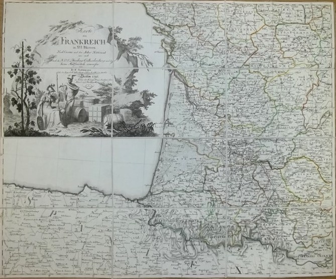 Fitxategi:Karte von Frankreich (D.F. Sotzmann 1795).jpg