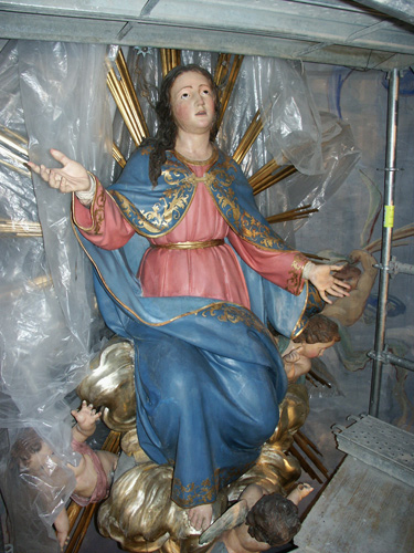 Fitxategi:Santa Maria la Real parrokia. Amabirgina (berritua).jpg