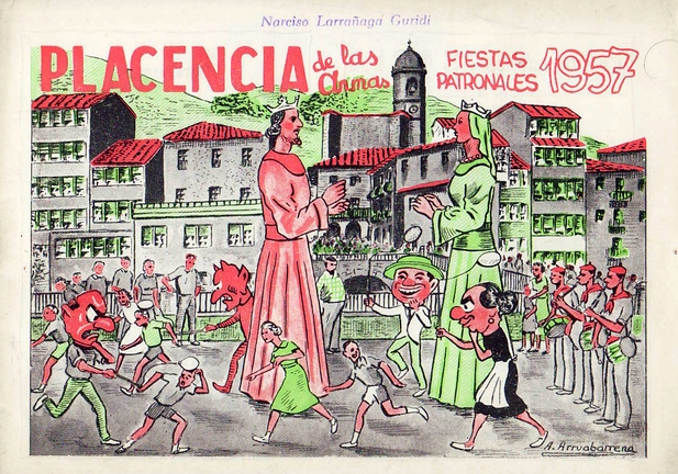 Fitxategi:Fiestas patronales (Soraluzeko Udala 1957). Azala.jpg