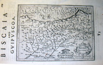 Fitxategi:Biscaia et Legio. Biscaia and Guipuscoa (Jodocus Hondius 1619).jpg