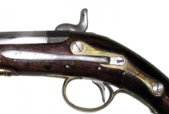 Jendarme pistola (Ybarzabal 1850)