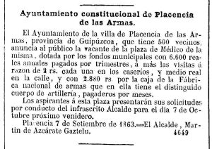 18630907 Medikurako deialdia. Alkatetza (Gaceta de Madrid).jpg