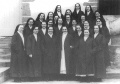 Grupo de monjas en el 75 aniversario (M. Alberdi 1971)