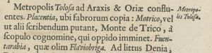 Biscaia et Gvipvscoa Cantabriae veteris pars. Soraluzeko aipamena (Johannes Janssonius 1642).jpg