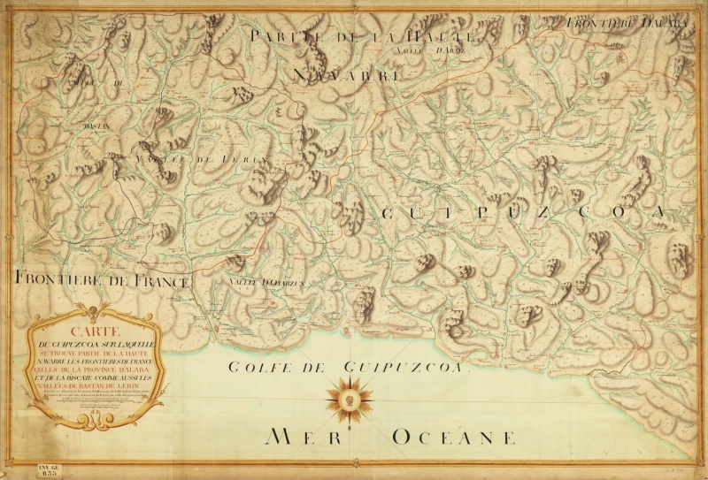 Fitxategi:Carte du Guipuzcoa B (François de La Blottière 1720).jpg