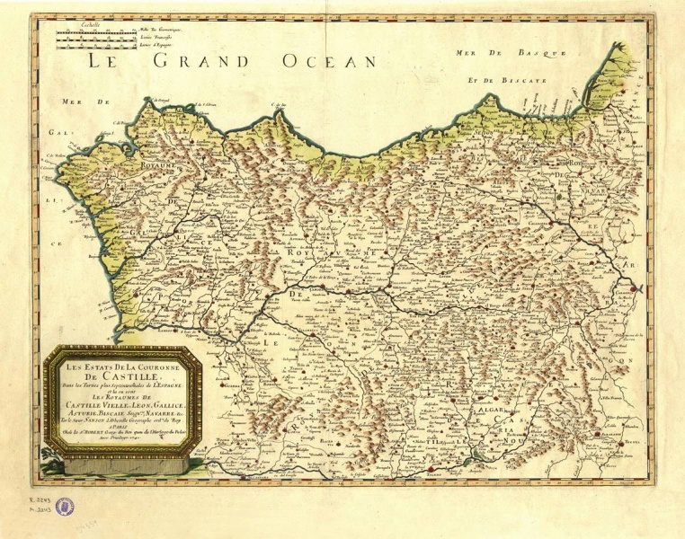 Fitxategi:Les estats de la couronne de Castille (Robert 1741).jpg
