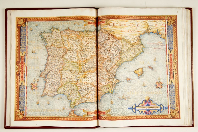 Fitxategi:Descripción de España. Iberiar penintsula (Pedro Texeira 1634).jpg