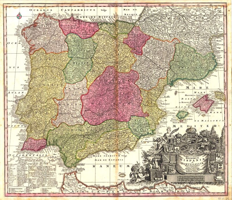 Regnorum Hispaniae et Portugalliae (Seutter-Vindel 1734).jpg