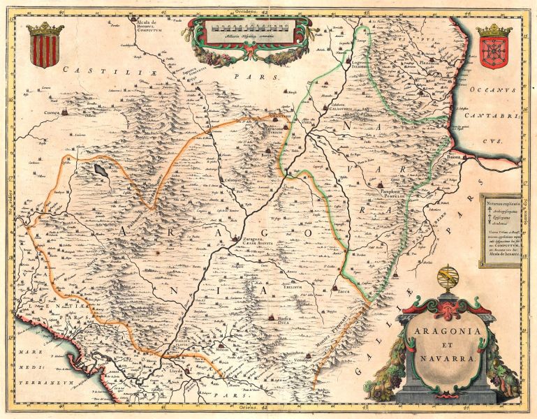 Fitxategi:Aragonia et Navarra (Blaeu 1640).jpg
