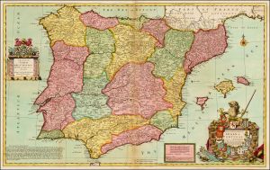 A New and Exact Map of Spain & Portugal (Herman Moll 1711).jpg