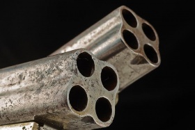 Pepper box pistola (Euscalduna 1875)