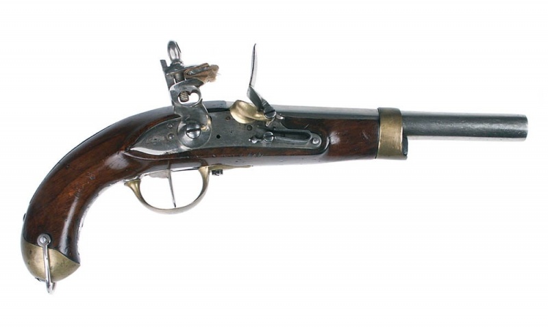 Fitxategi:Pistola. Zalditeriarentzat (Armagintza Museoa 1815).jpg