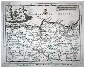 Nouvelle Carte de Biscaye avec les grans chemins (Pieter van der AA 1707).jpg