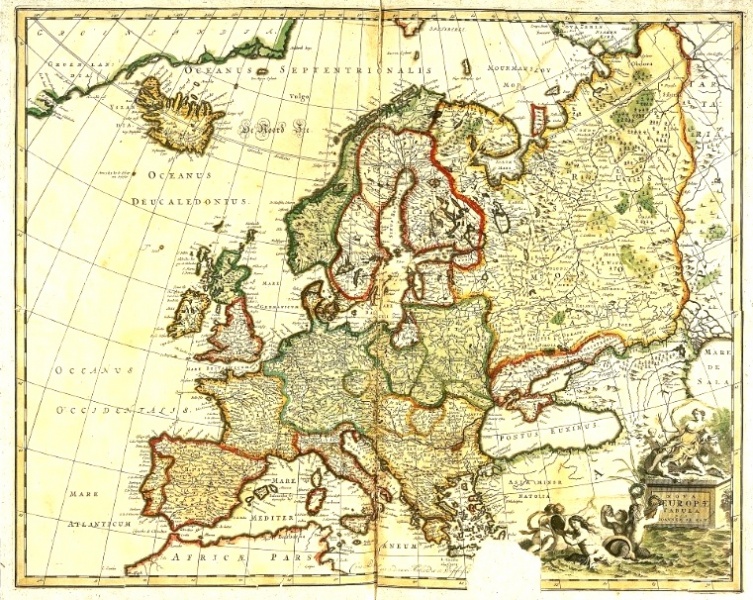 Fitxategi:Nova Europae tabula (Ioannem de Ram 1680).jpg