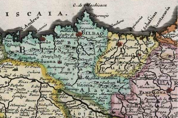 Justus Danckerts-en mapa (1690)