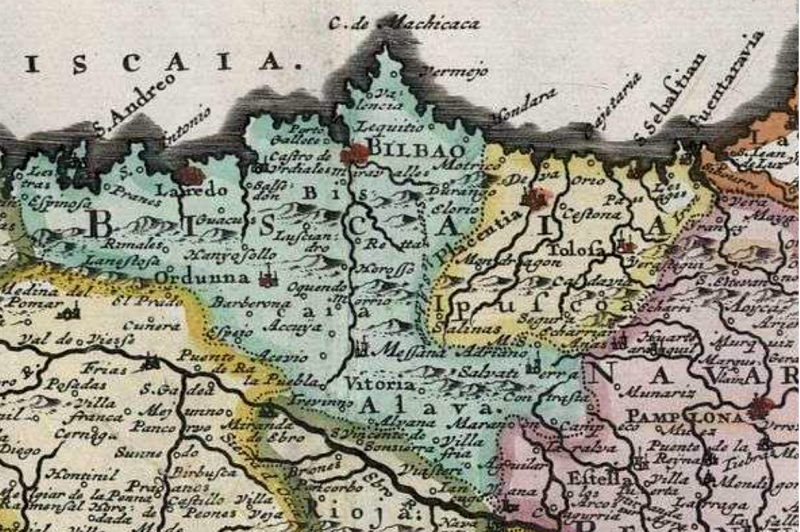 Fitxategi:Totius Regnii Hispaniae. Soraluzeko ingurua (Justus Danckerts 1690).png