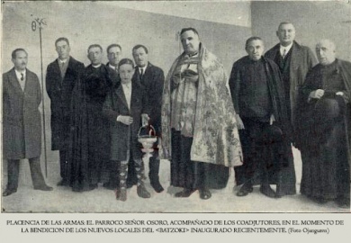 Frontoiaren bedeinkapena (Indalecio Ojanguren 1932)
