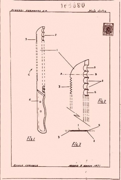 Fitxategi:Alberdi Hermanos. Patentea (1971).jpg