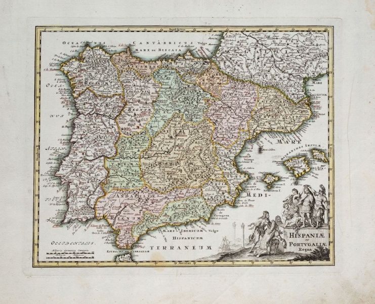 Fitxategi:Hispaniae et Portugaliae regna (Weigel 1718).jpg