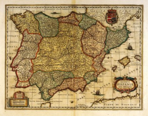 Atlas Novus. Regnorum Hispaniae Nova Descriptio (1642)