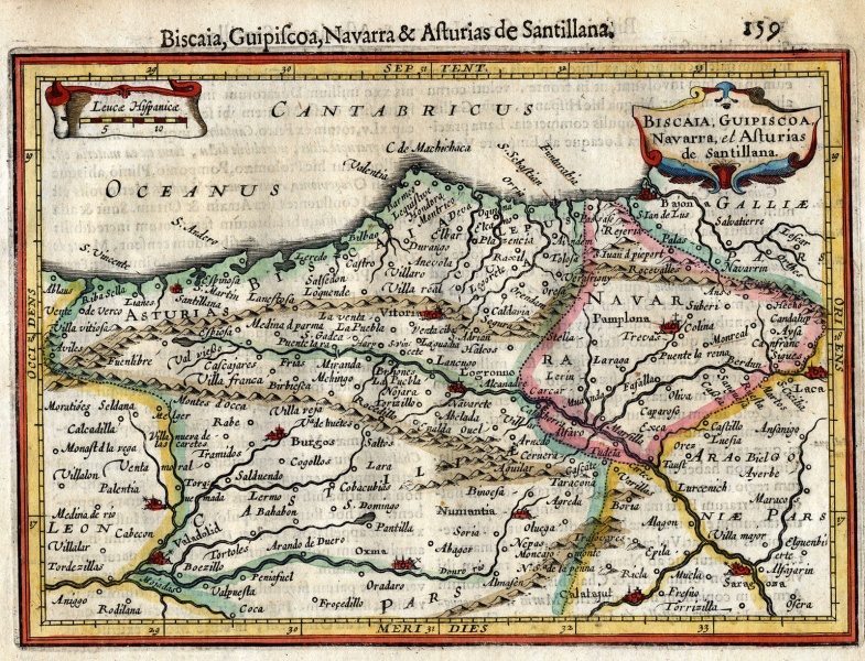 Fitxategi:Biscaia, Guipiscoa, Navarra & Asturias de Santillana (Henricus Hondius 1628).jpg