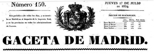 Gaceta de Madrid 1834.jpg