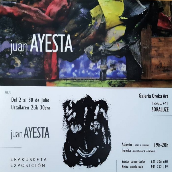 Fitxategi:Oreka Art. Juan Ayesta. Iragarkia (2021).jpg