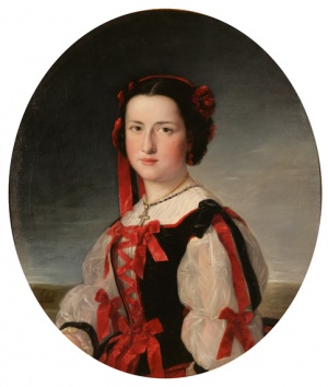 Luisa Fernanda de Borbon. Erretratua (Federico Madrazo 1847).jpg
