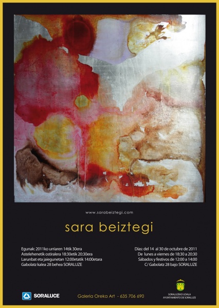 Fitxategi:Oreka Art. Sara Beiztegi. Iragarkia (2011).jpg