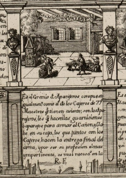 Fitxategi:Aparejero gremioa (Florencio Joseph Lamot 1756).jpg
