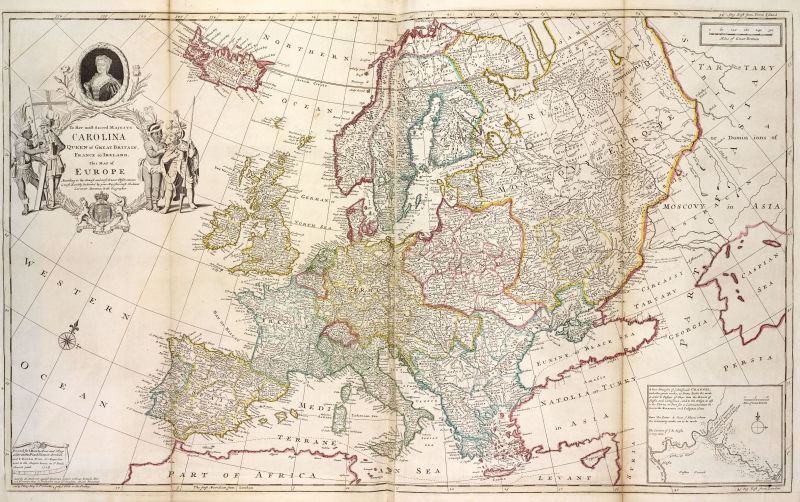Fitxategi:Carolina map of Europe (Herman Moll 1736).jpg