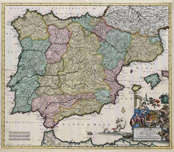 Fitxategi:Totius Regnii Hispaniae (Justus Danckerts 1690).jpg