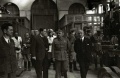 Francisco Francoren bisita. Ezkerrean Rafael Hernández (Vicente Martín 1941)