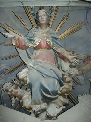 Santa Maria la Real parrokia. Amabirgina (zaharra).jpg