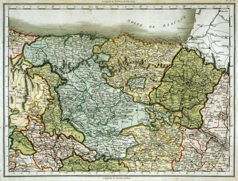 Fitxategi:Espagne et Portugal (Edme Mentelle 1782).jpg