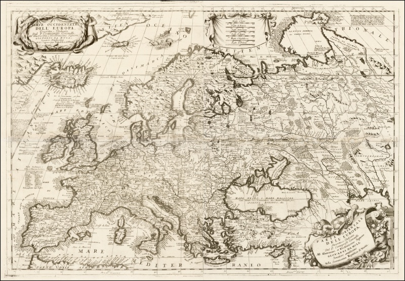 Fitxategi:Parte occidentale dell Europa (Vincenzo Coronelli 1692).jpg